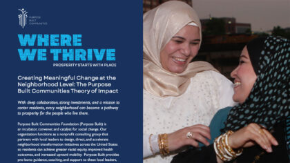 What We Do - Purpose Built Communities